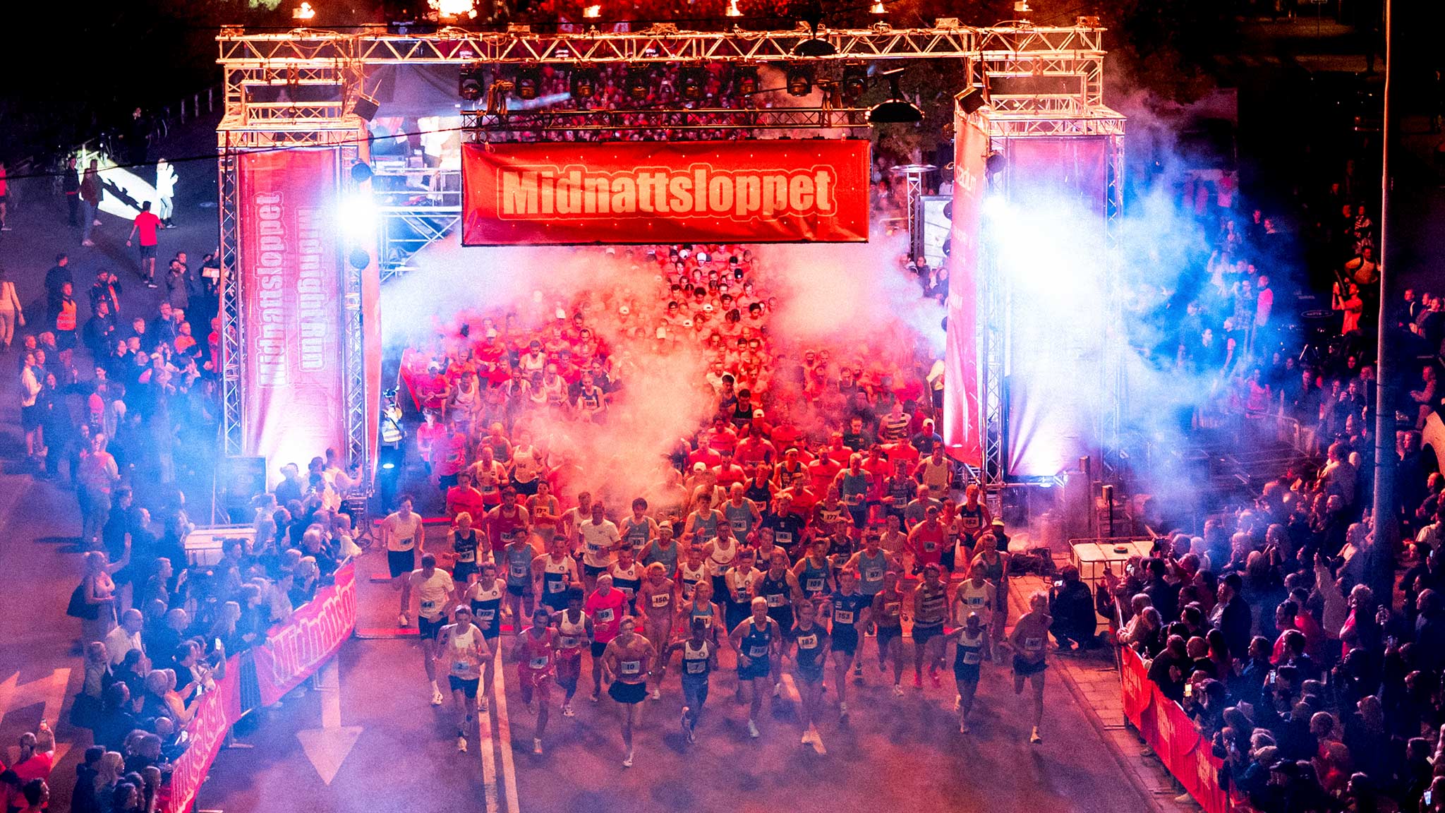 Fler kvinnor än män på startlinjen i Midnattsloppet