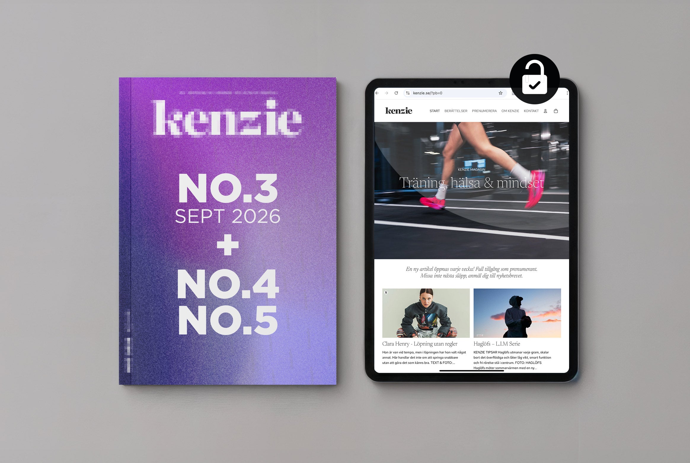 Kenzie Magasin + Digitalt medlemskap