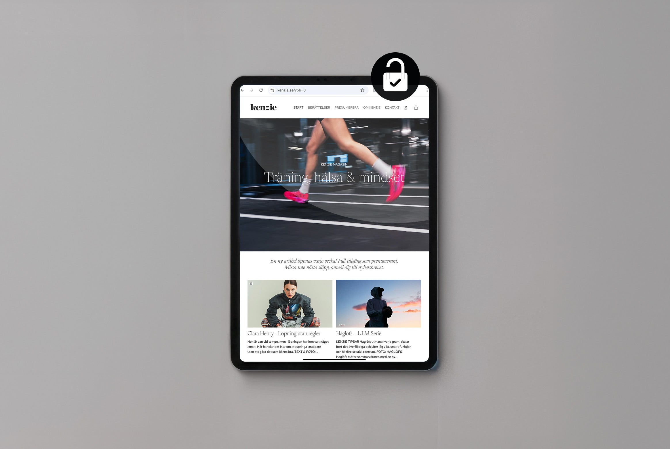 Kenzie Digitalt medlemskap